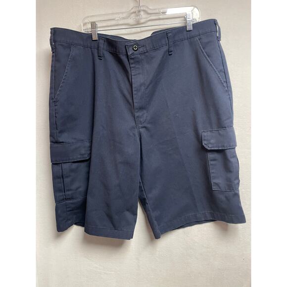Red Kap Mens work shorts Navy blue size 40 cargo style - Picture 1 of 6